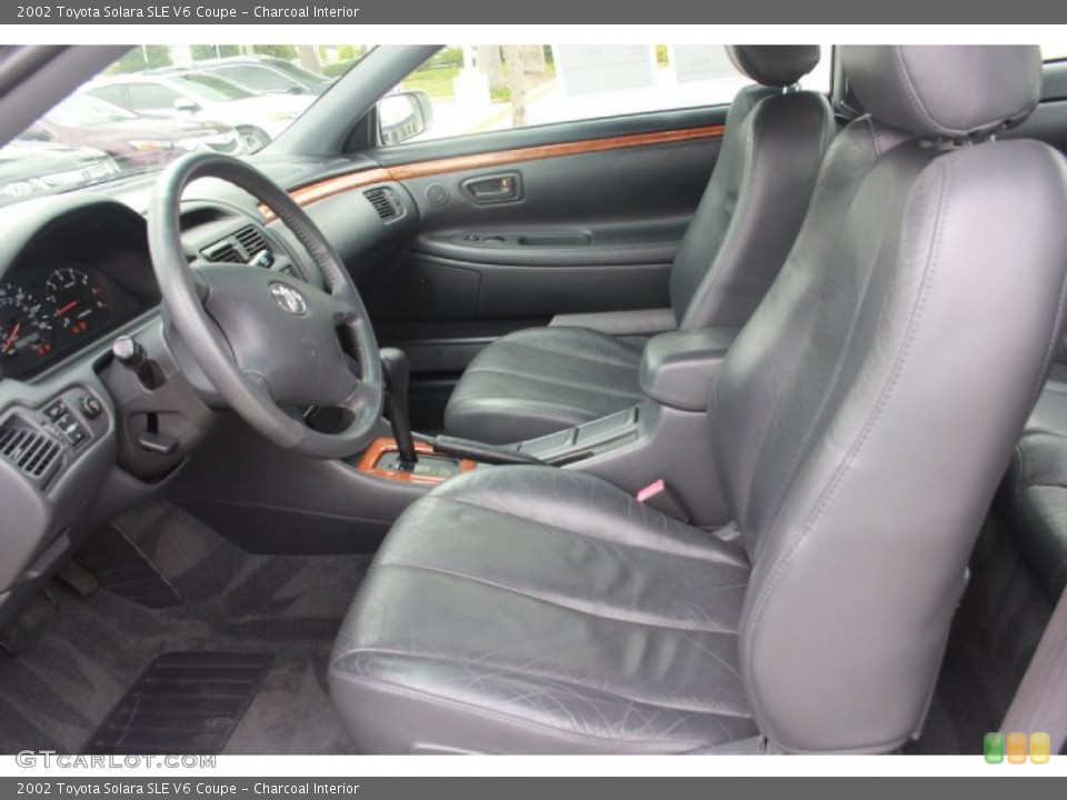 Charcoal Interior Photo for the 2002 Toyota Solara SLE V6 Coupe #80889070