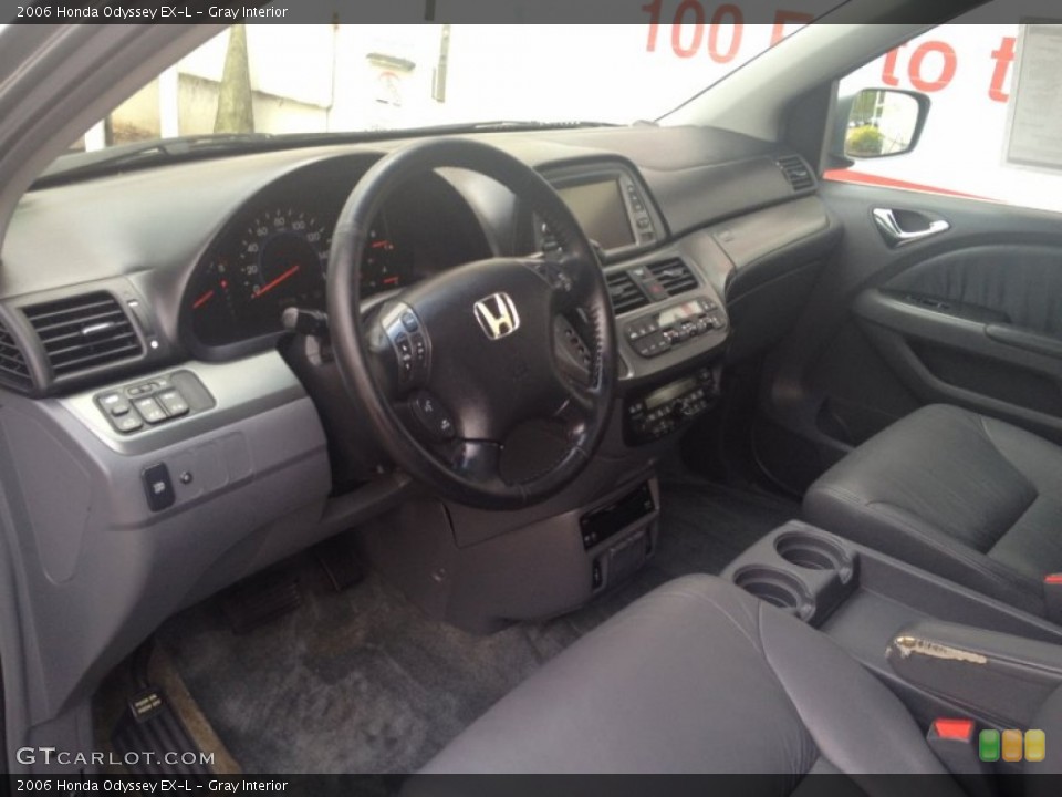 Gray Interior Prime Interior for the 2006 Honda Odyssey EX-L #80892061