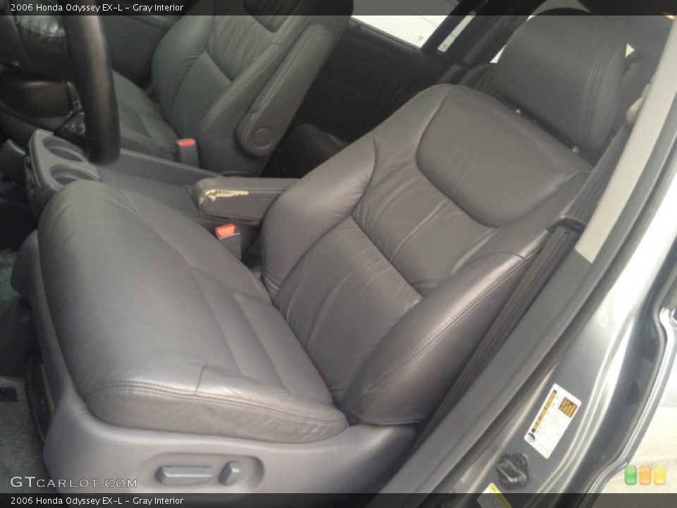 Gray Interior Front Seat for the 2006 Honda Odyssey EX-L #80892078