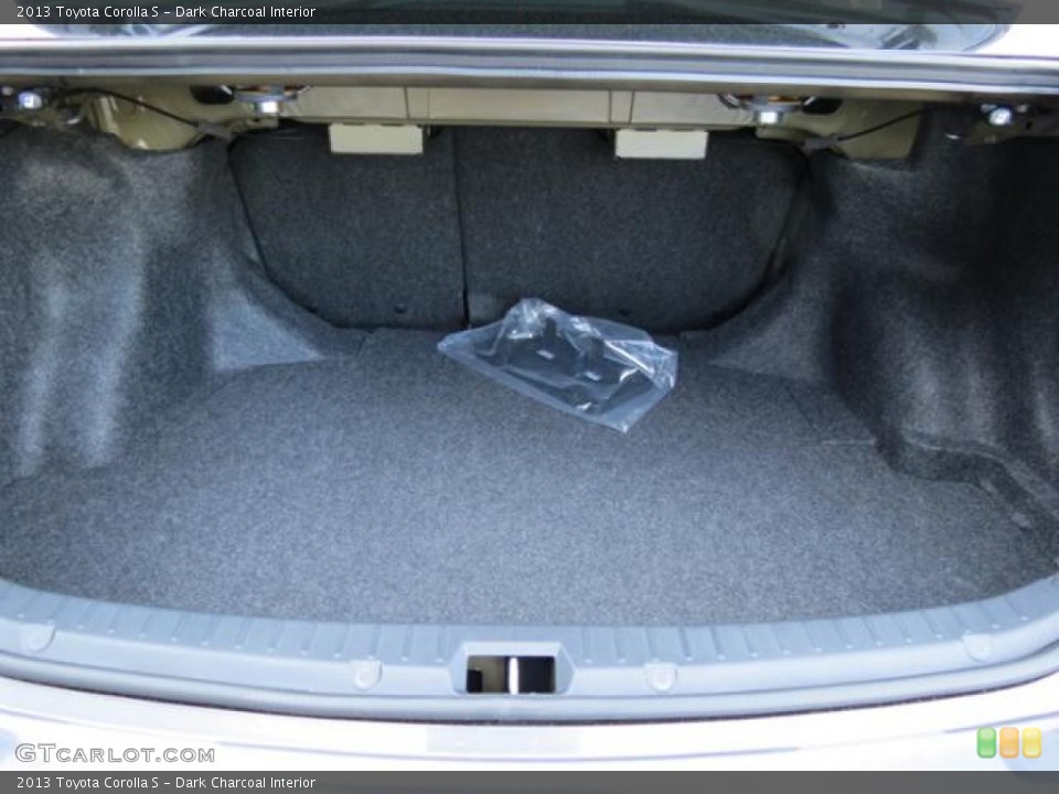 Dark Charcoal Interior Trunk for the 2013 Toyota Corolla S #80892094