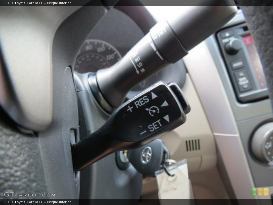Bisque Interior Controls for the 2013 Toyota Corolla LE #80892664