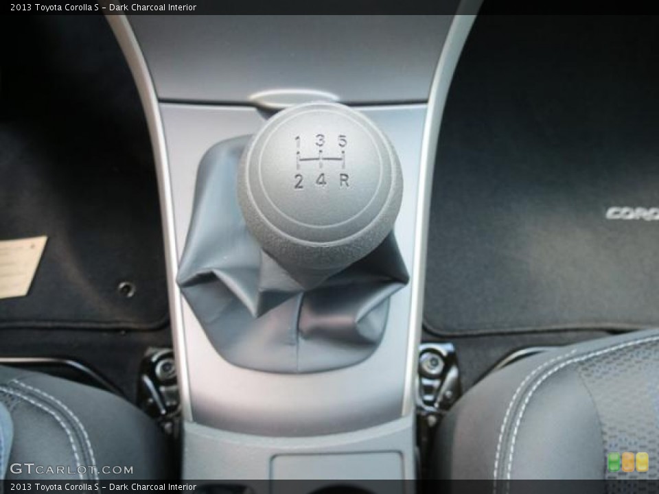 Dark Charcoal Interior Transmission for the 2013 Toyota Corolla S #80892865