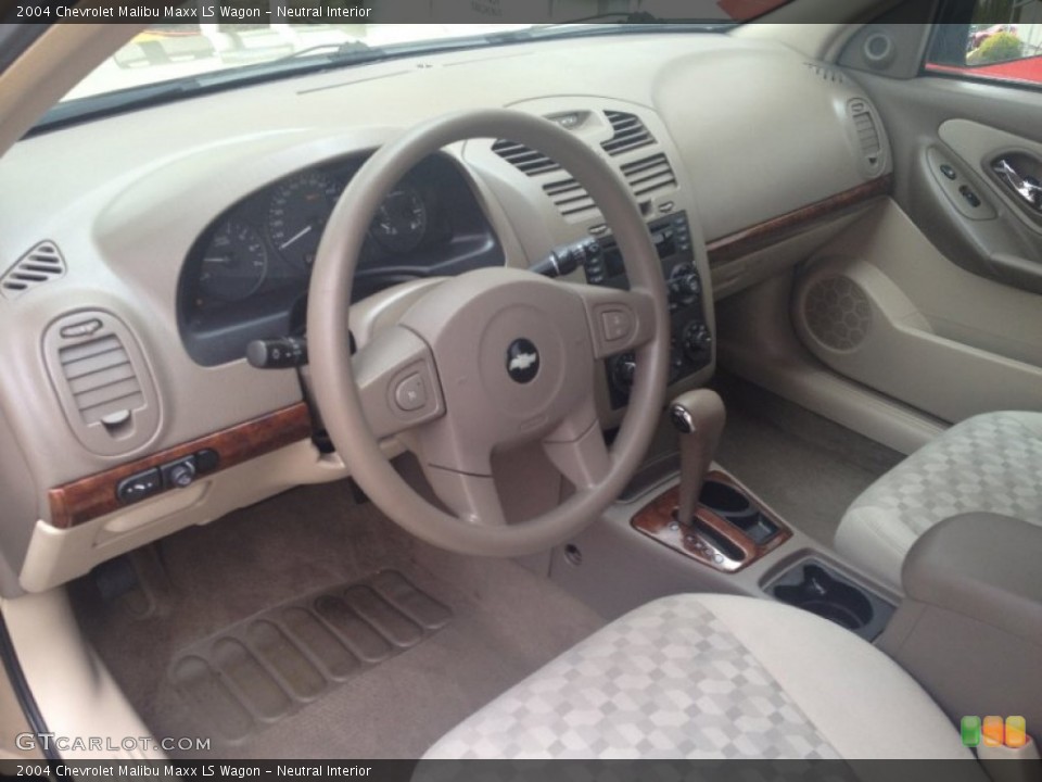 Neutral Interior Prime Interior for the 2004 Chevrolet Malibu Maxx LS Wagon #80893243