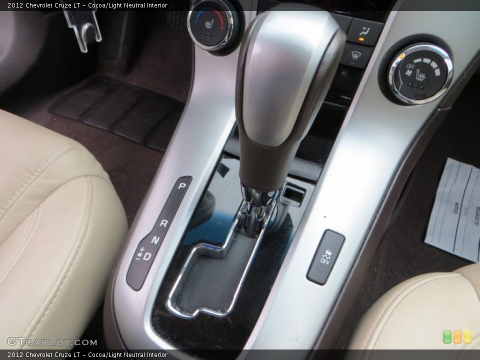 Cocoa/Light Neutral Interior Transmission for the 2012 Chevrolet Cruze LT #80894001