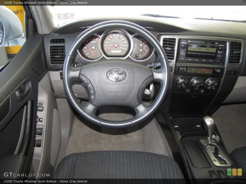 Stone Gray Interior Dashboard for the 2008 Toyota 4Runner Sport Edition #80894140