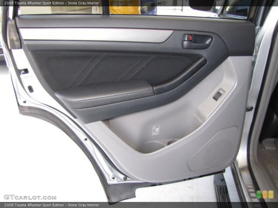 Stone Gray Interior Door Panel for the 2008 Toyota 4Runner Sport Edition #80894299