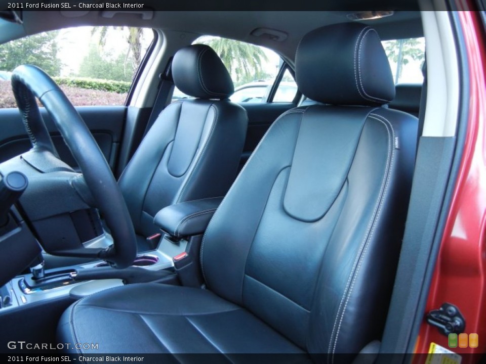 Charcoal Black Interior Front Seat for the 2011 Ford Fusion SEL #80896034