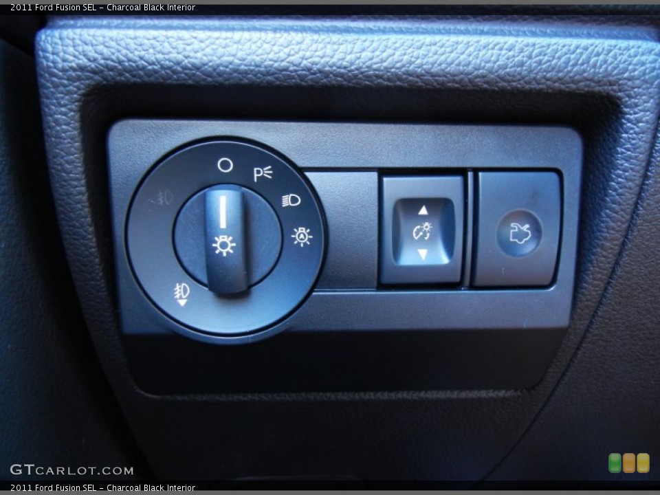 Charcoal Black Interior Controls for the 2011 Ford Fusion SEL #80896272