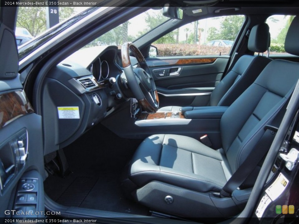 Black Interior Photo for the 2014 Mercedes-Benz E 350 Sedan #80897259