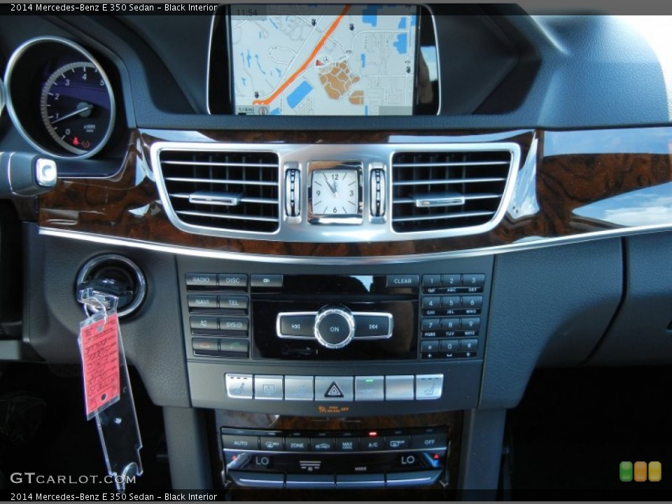 Black Interior Controls for the 2014 Mercedes-Benz E 350 Sedan #80897388