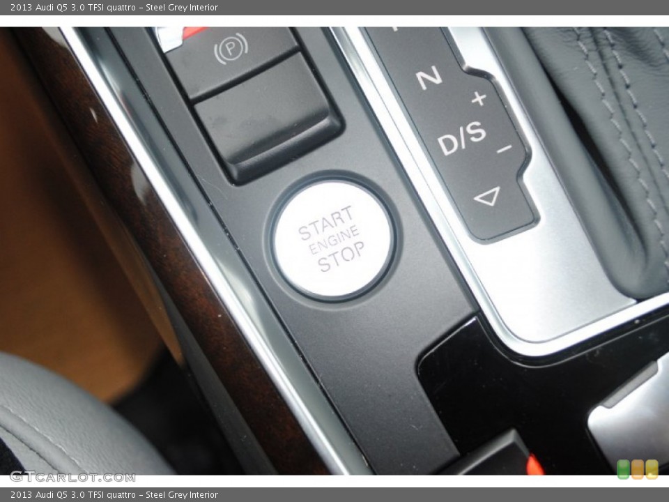 Steel Grey Interior Controls for the 2013 Audi Q5 3.0 TFSI quattro #80898681