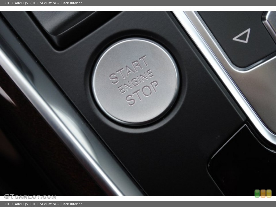 Black Interior Controls for the 2013 Audi Q5 2.0 TFSI quattro #80899449