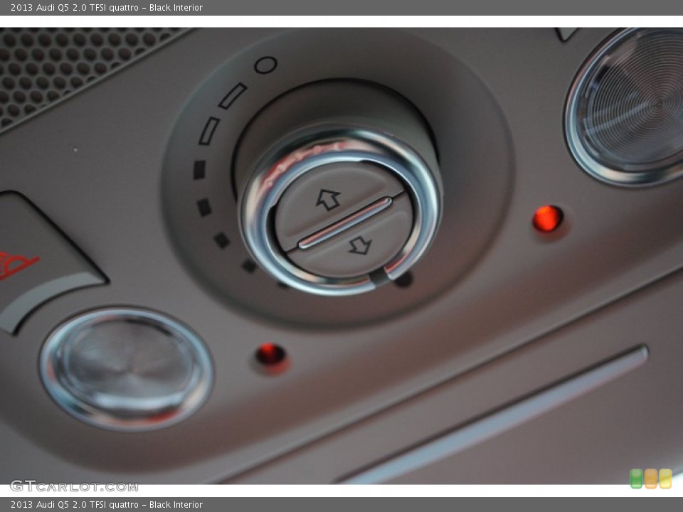 Black Interior Controls for the 2013 Audi Q5 2.0 TFSI quattro #80899495