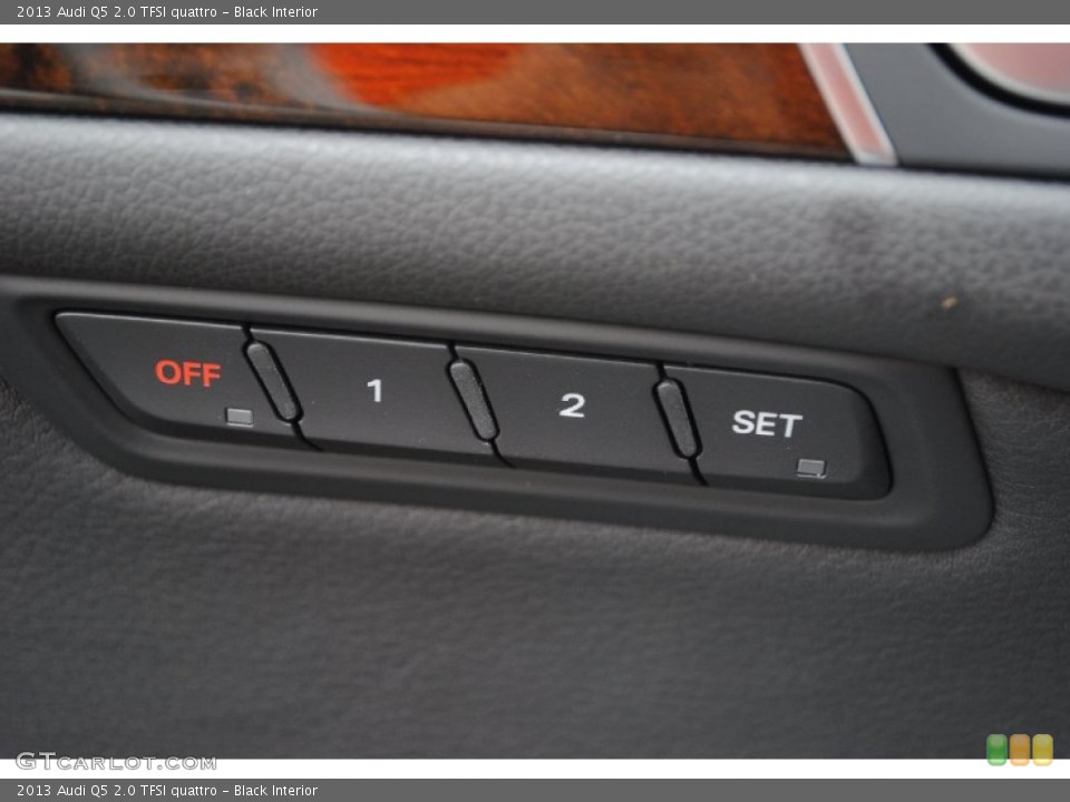 Black Interior Controls for the 2013 Audi Q5 2.0 TFSI quattro #80899518