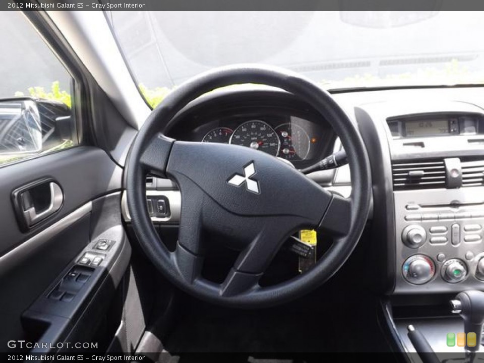 Gray Sport Interior Steering Wheel for the 2012 Mitsubishi Galant ES #80899814