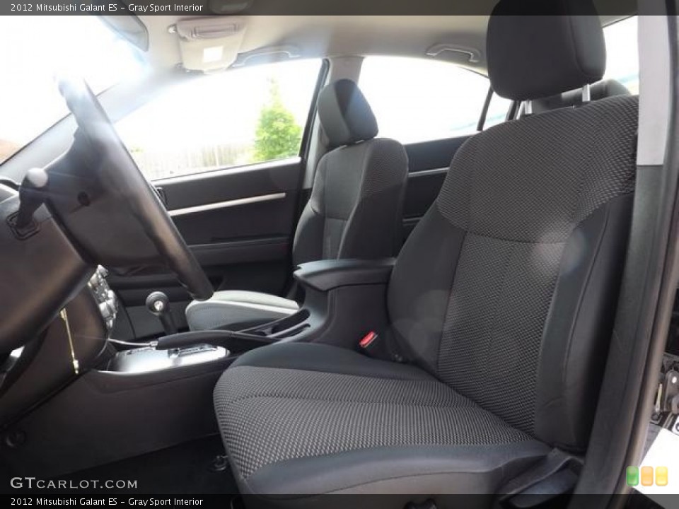Gray Sport 2012 Mitsubishi Galant Interiors