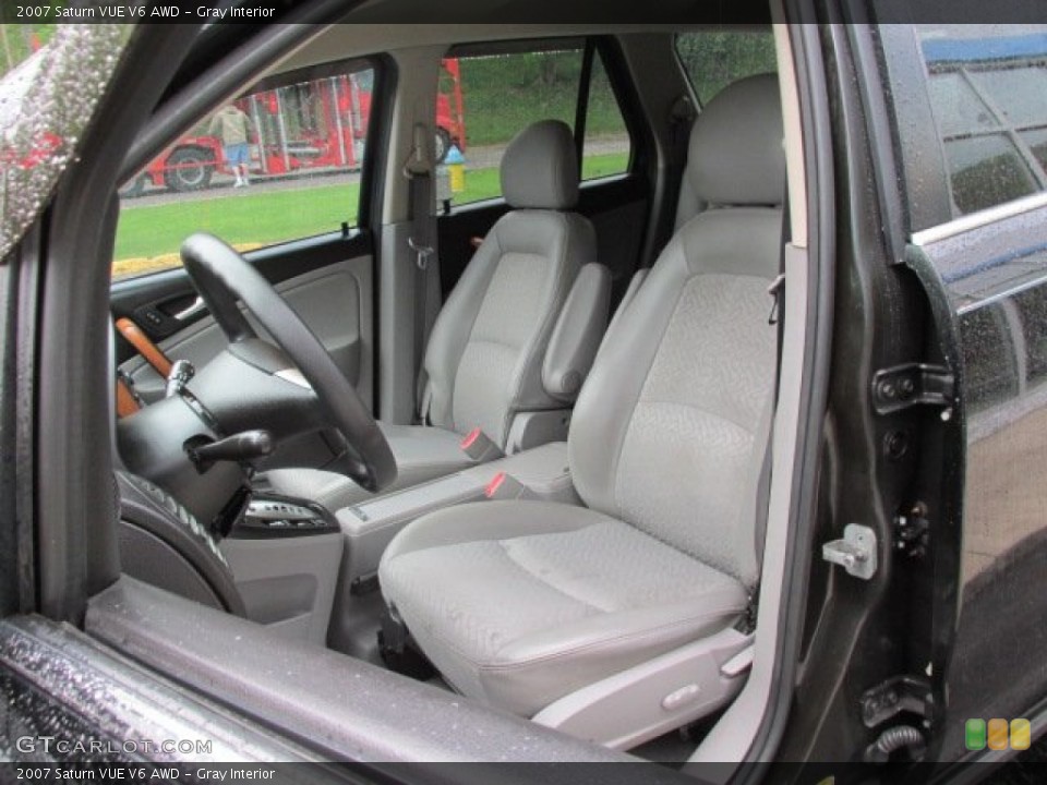 Gray Interior Photo for the 2007 Saturn VUE V6 AWD #80900931