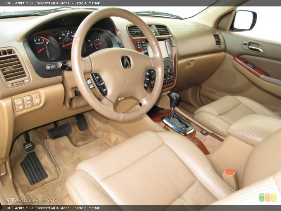 Saddle Interior Prime Interior for the 2003 Acura MDX  #80901236