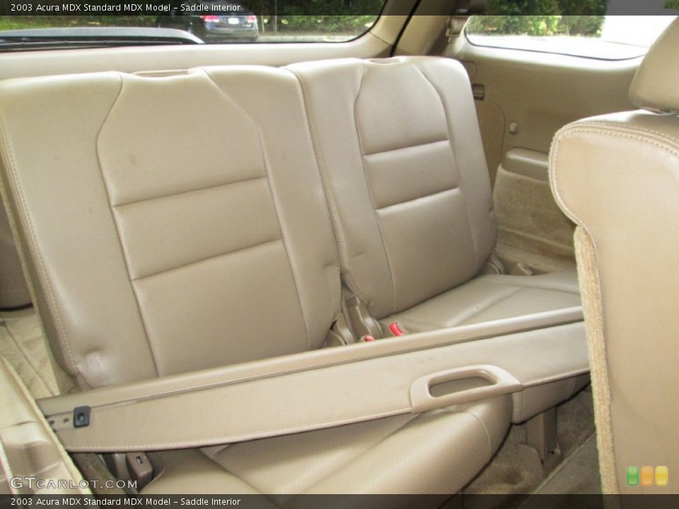 Saddle Interior Rear Seat for the 2003 Acura MDX  #80901367