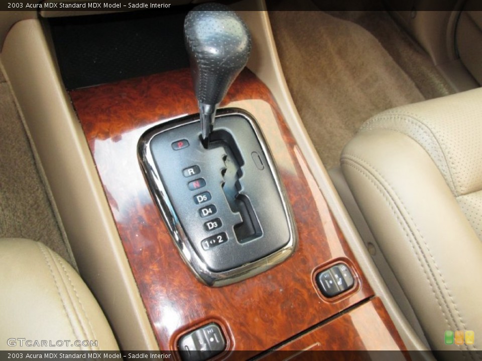 Saddle Interior Transmission for the 2003 Acura MDX  #80901480