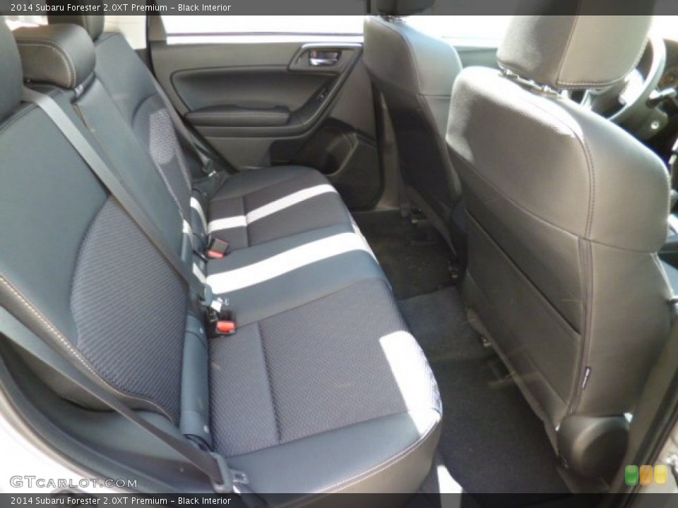 Black Interior Rear Seat for the 2014 Subaru Forester 2.0XT Premium #80902862