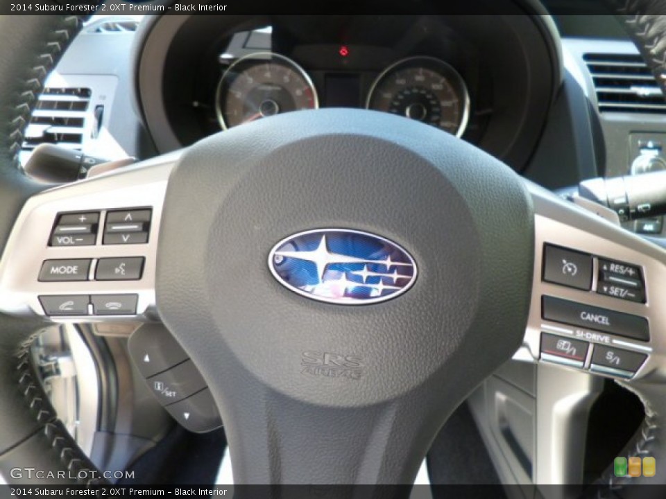 Black Interior Steering Wheel for the 2014 Subaru Forester 2.0XT Premium #80903020