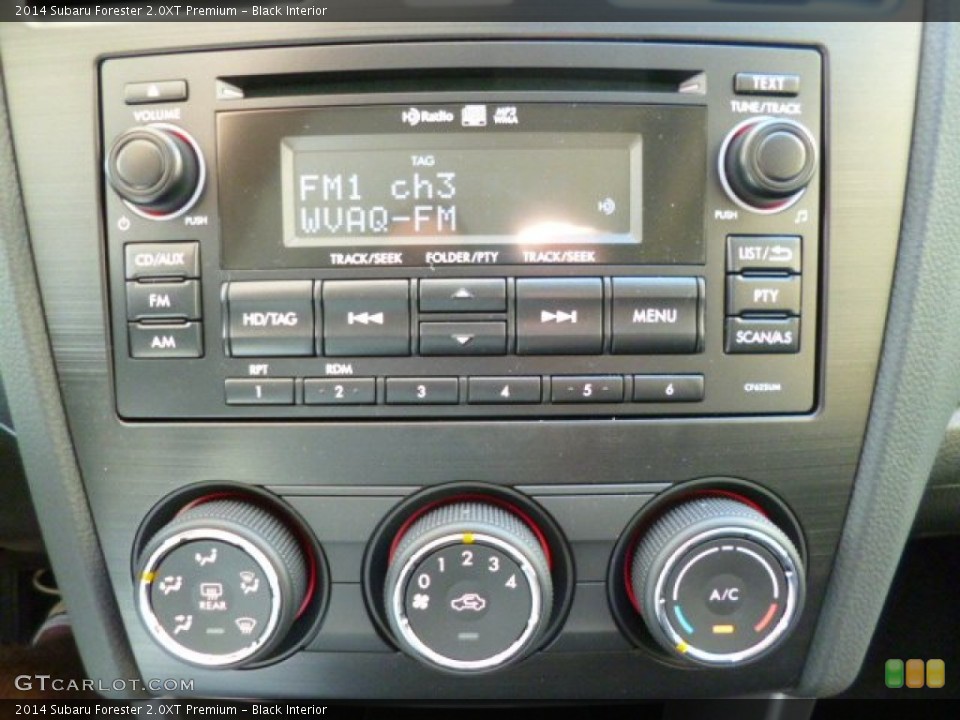 Black Interior Controls for the 2014 Subaru Forester 2.0XT Premium #80903070