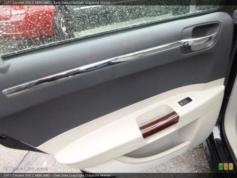 Dark Slate Gray/Light Graystone Interior Door Panel for the 2007 Chrysler 300 C HEMI AWD #80903909