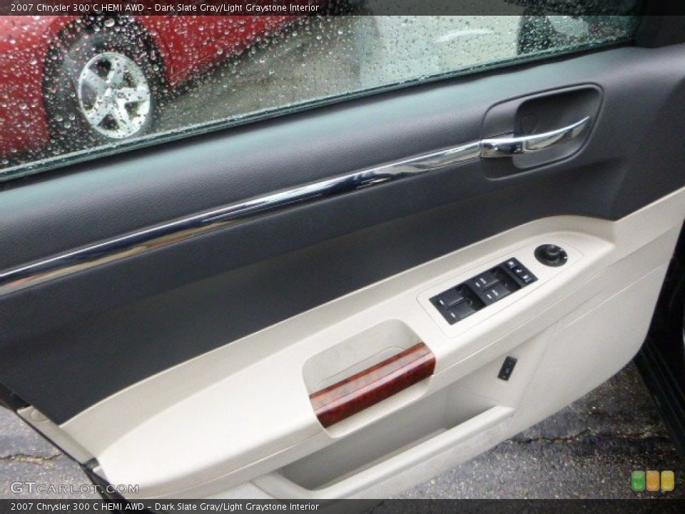 Dark Slate Gray/Light Graystone Interior Door Panel for the 2007 Chrysler 300 C HEMI AWD #80903935