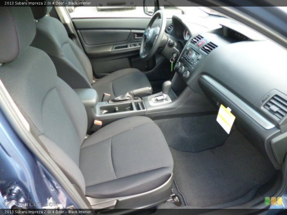 Black Interior Front Seat for the 2013 Subaru Impreza 2.0i 4 Door #80904237