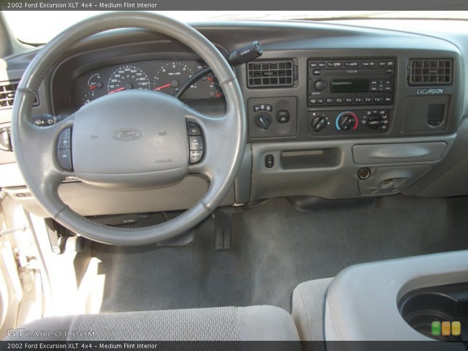 Medium Flint Interior Dashboard for the 2002 Ford Excursion XLT 4x4 #80906225