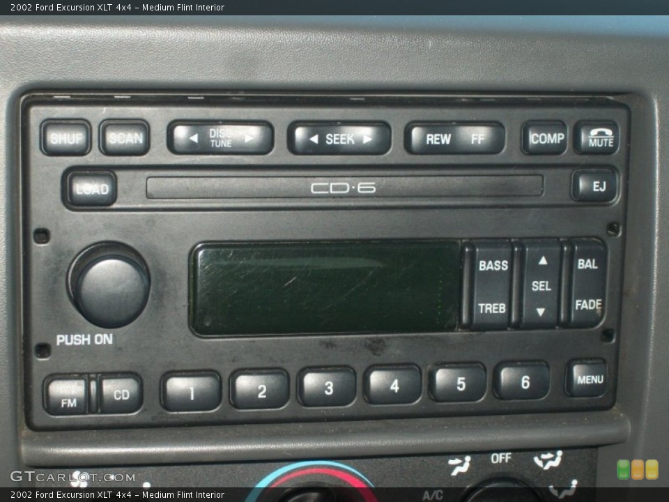 Medium Flint Interior Audio System for the 2002 Ford Excursion XLT 4x4 #80906290