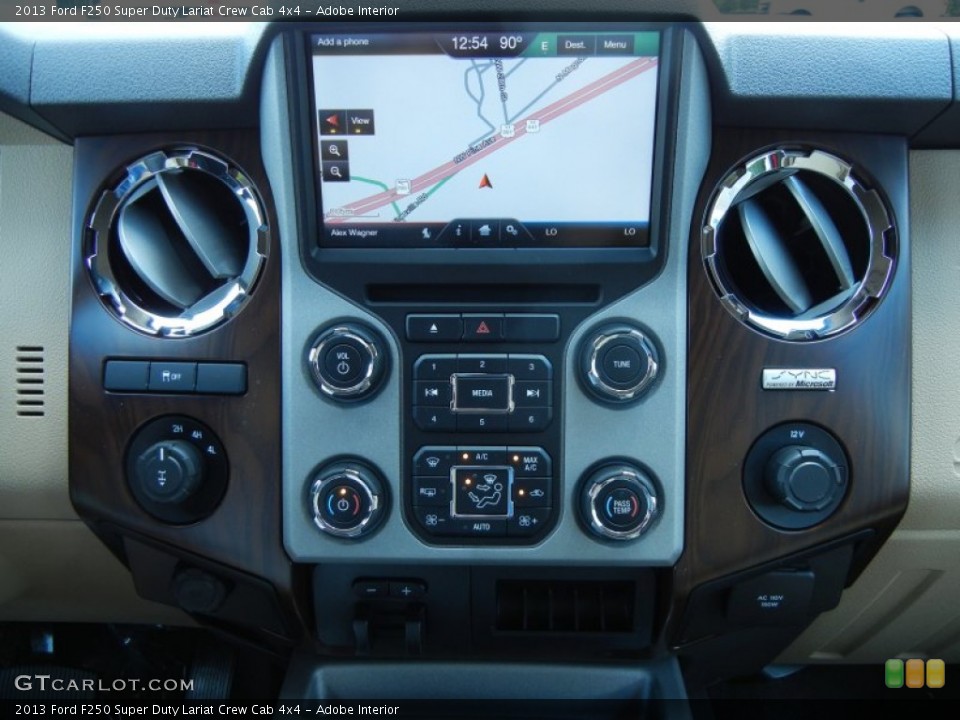 Adobe Interior Controls for the 2013 Ford F250 Super Duty Lariat Crew Cab 4x4 #80906482