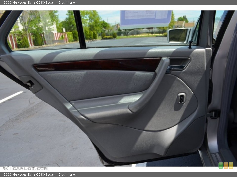 Grey Interior Door Panel for the 2000 Mercedes-Benz C 280 Sedan #80906550