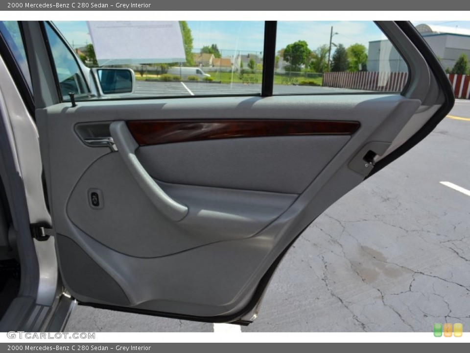Grey Interior Door Panel for the 2000 Mercedes-Benz C 280 Sedan #80906565