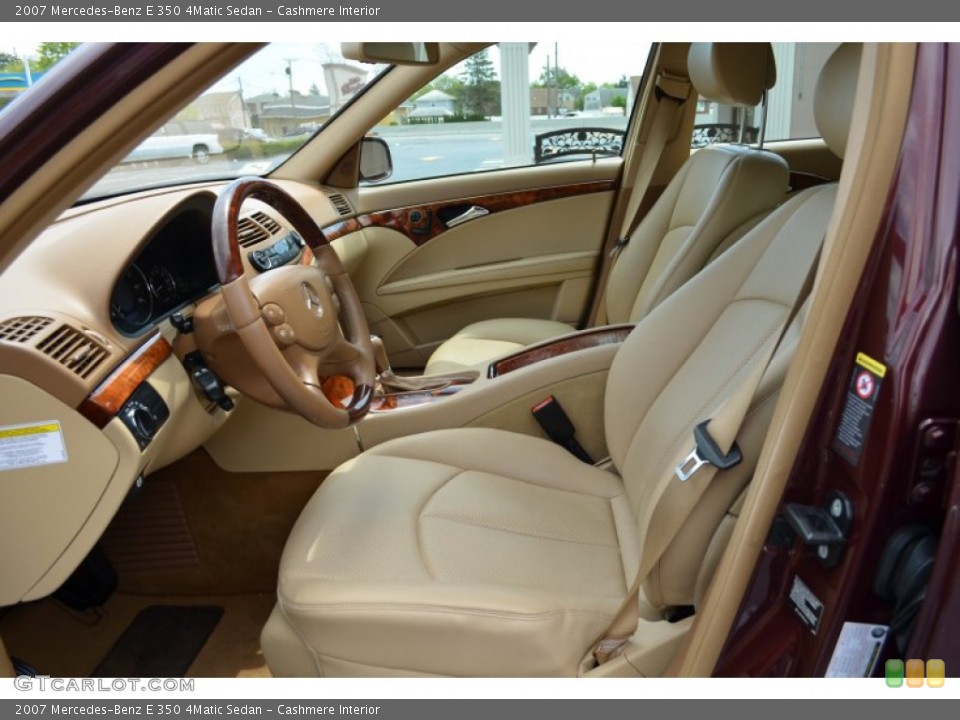 Cashmere Interior Photo for the 2007 Mercedes-Benz E 350 4Matic Sedan #80907614