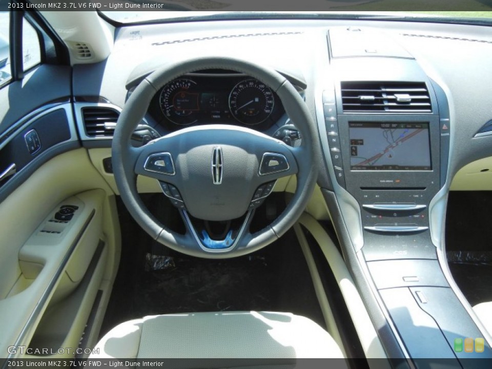 Light Dune Interior Dashboard for the 2013 Lincoln MKZ 3.7L V6 FWD #80908249