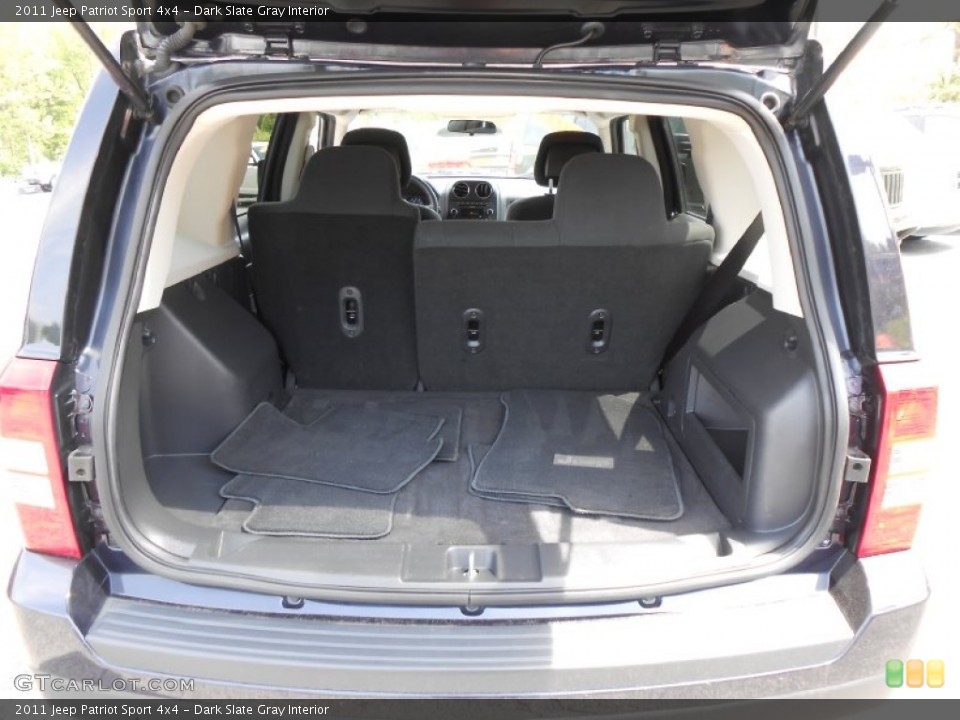 Dark Slate Gray Interior Trunk for the 2011 Jeep Patriot Sport 4x4 #80908538