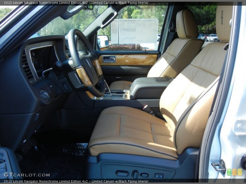 Limited Canyon w/Black Piping Interior Photo for the 2013 Lincoln Navigator Monochrome Limited Edition 4x2 #80909125