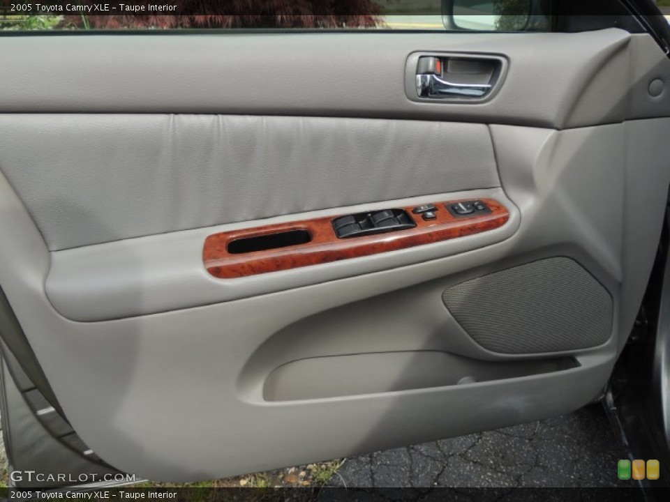 Taupe Interior Door Panel for the 2005 Toyota Camry XLE #80910969