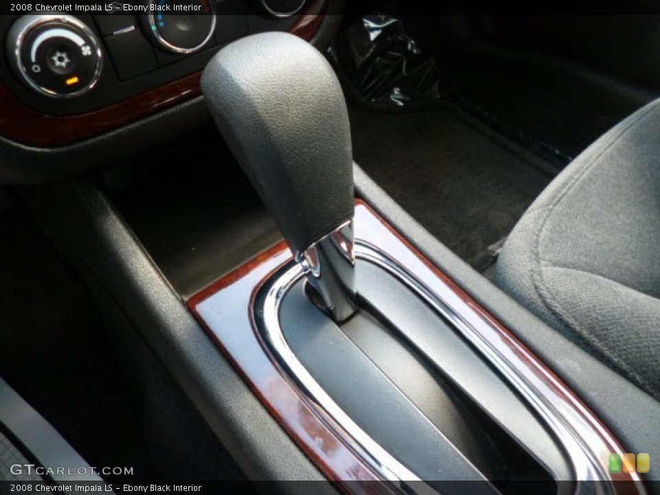 Ebony Black Interior Transmission for the 2008 Chevrolet Impala LS #80915574