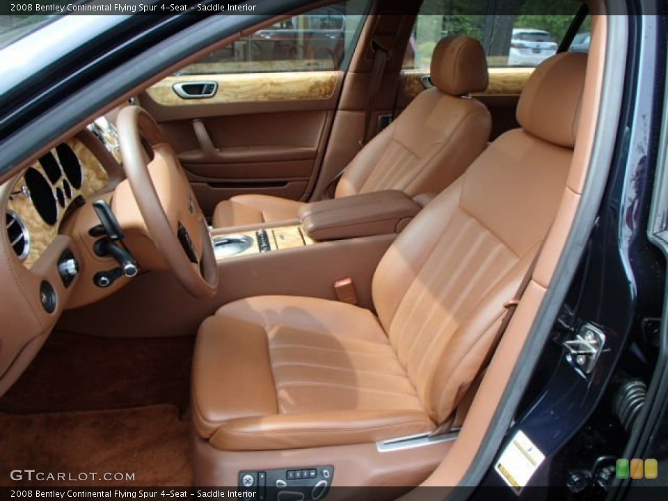 Saddle Interior Front Seat for the 2008 Bentley Continental Flying Spur 4-Seat #80916138