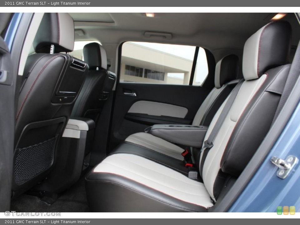 Light Titanium Interior Rear Seat for the 2011 GMC Terrain SLT #80916703
