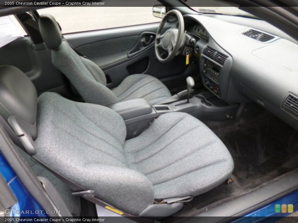 Graphite Gray Interior Photo for the 2005 Chevrolet Cavalier Coupe #80916726