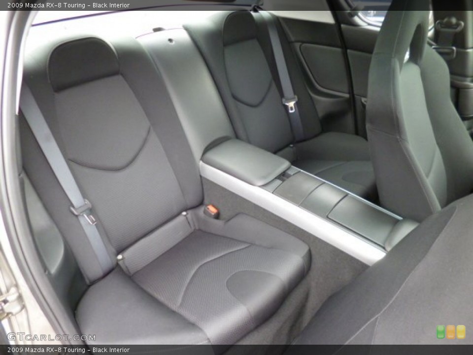 Black Interior Rear Seat for the 2009 Mazda RX-8 Touring #80917233