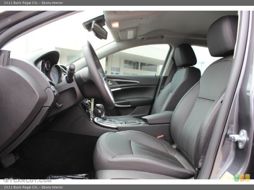 Ebony Interior Photo for the 2011 Buick Regal CXL #80917503