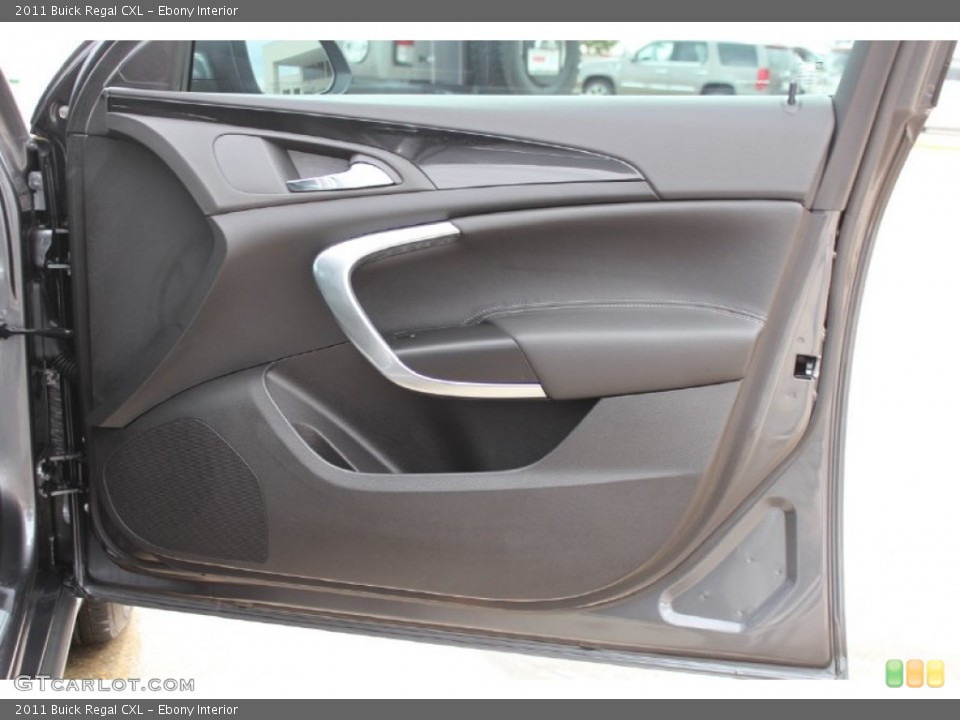 Ebony Interior Door Panel for the 2011 Buick Regal CXL #80917533
