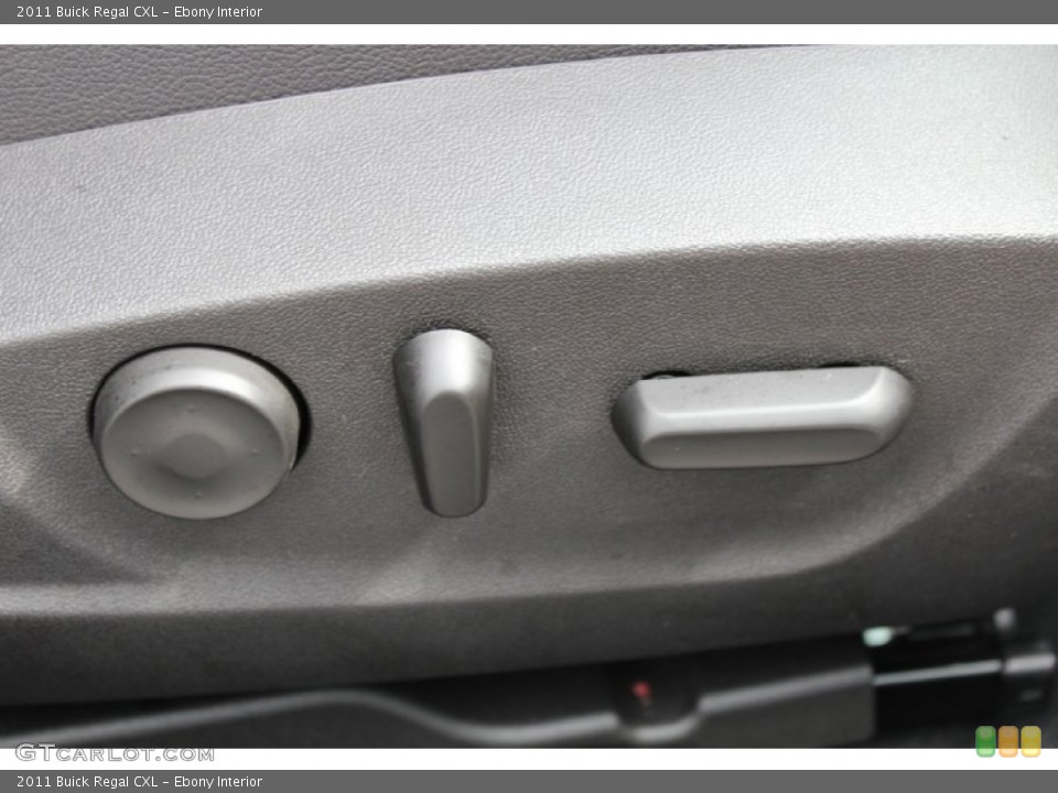 Ebony Interior Controls for the 2011 Buick Regal CXL #80917888
