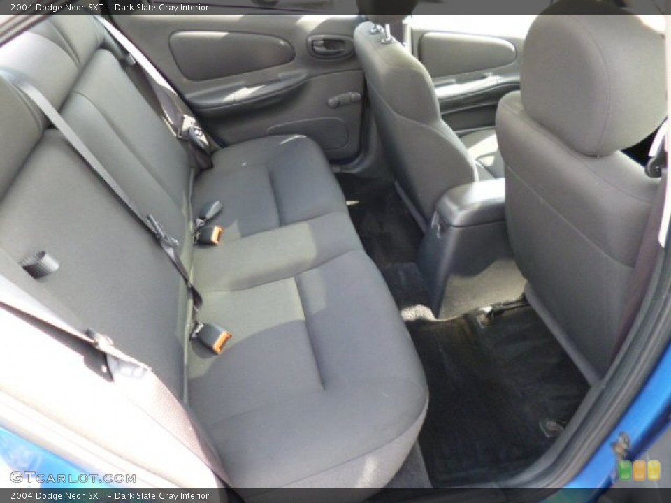 Dark Slate Gray Interior Rear Seat for the 2004 Dodge Neon SXT #80918130