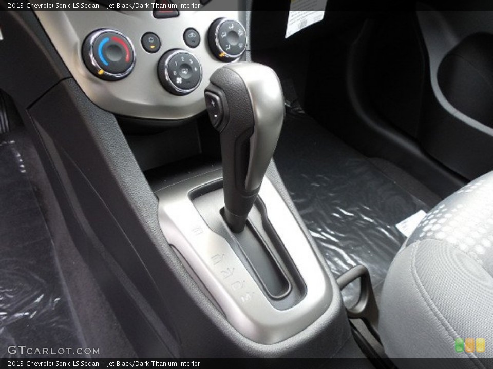 Jet Black/Dark Titanium Interior Transmission for the 2013 Chevrolet Sonic LS Sedan #80918607